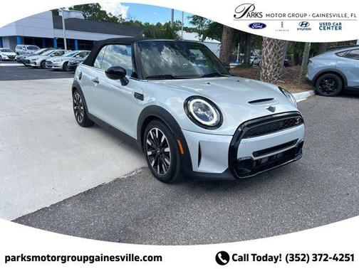 White Silver Metallic 2023 MINI Convertible Cooper S