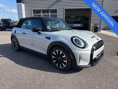 White Silver Metallic 2023 MINI Convertible Cooper S