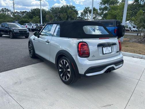 White Silver Metallic 2023 MINI Convertible Cooper S