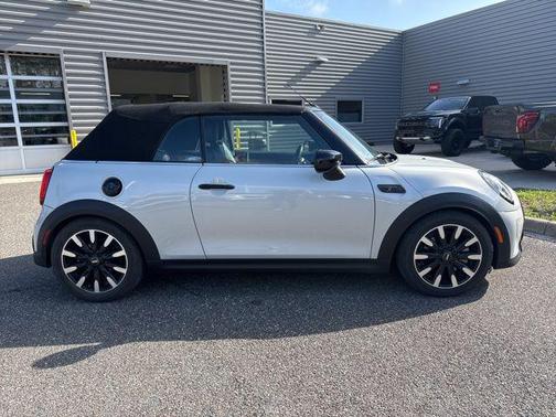 White Silver Metallic 2023 MINI Convertible Cooper S