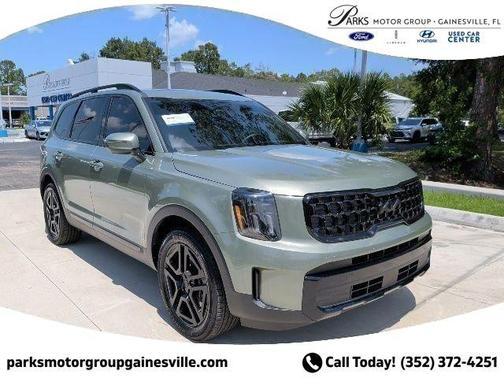 Jungle Green 2025 Kia Telluride EX X-Line