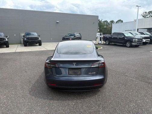 Gray 2021 Tesla Model 3 Performance