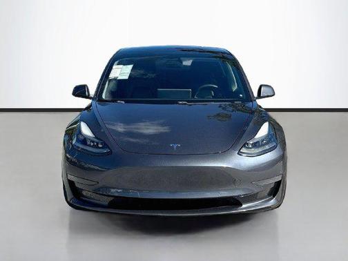 Gray 2021 Tesla Model 3 Performance