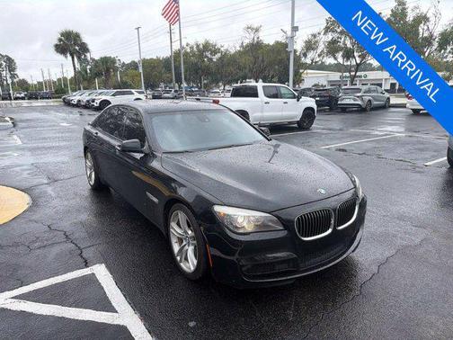 Black Sapphire Metallic 2011 BMW 750 Li