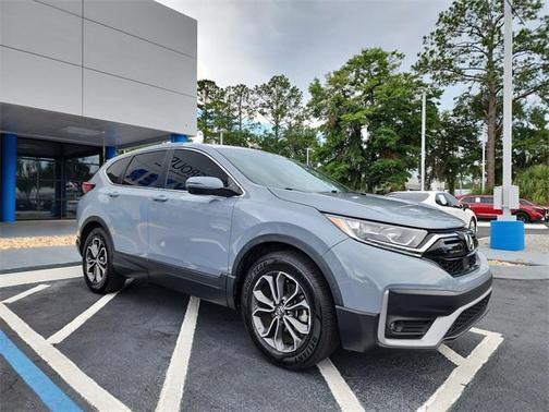 Lunar Silver Metallic 2021 Honda CR-V 2WD EX