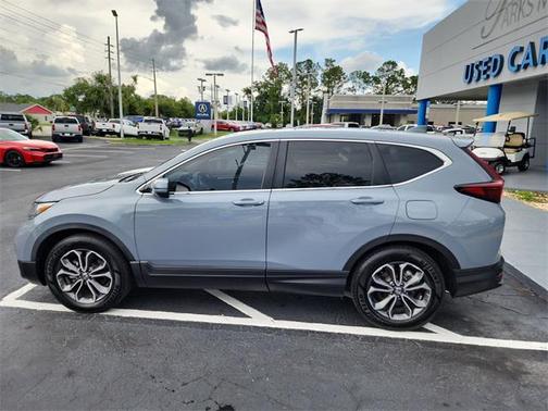 Lunar Silver Metallic 2021 Honda CR-V 2WD EX