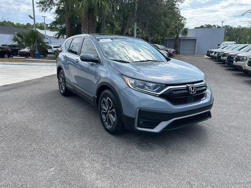 Sonic Gray Pearl 2021 Honda CR-V 2WD EX