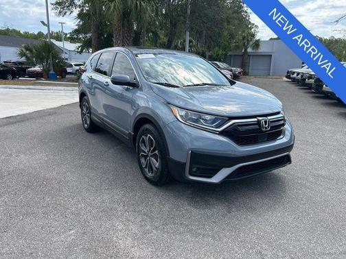 Sonic Gray Pearl 2021 Honda CR-V 2WD EX
