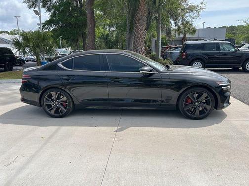 Vik Black 2022 Genesis G70 3.3T AWD