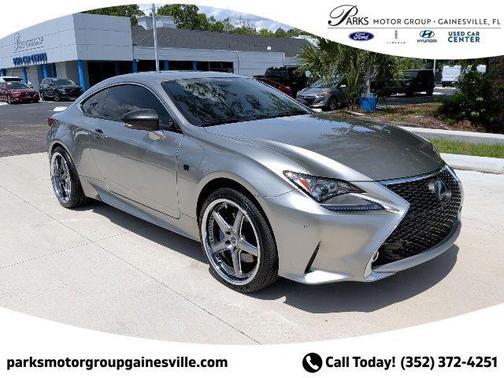 Silver 2017 Lexus RC 350 Base
