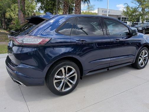 Kona Blue Metallic 2016 Ford Edge Sport