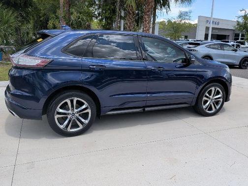Kona Blue Metallic 2016 Ford Edge Sport