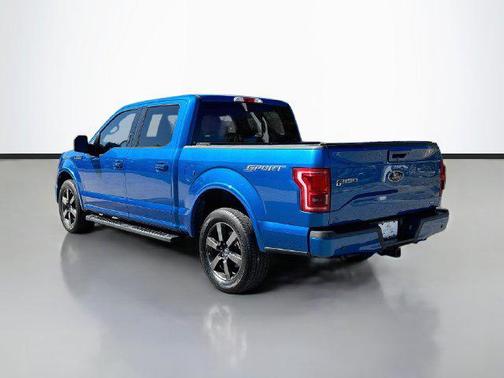 Blue Flame Metallic 2015 Ford F-150 Lariat