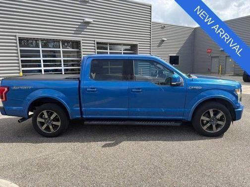 Blue Flame Metallic 2015 Ford F-150 Lariat