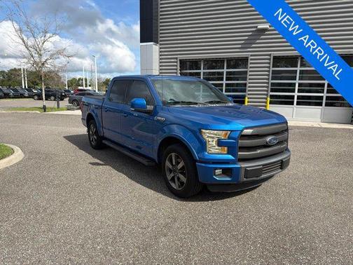 Blue Flame Metallic 2015 Ford F-150 Lariat