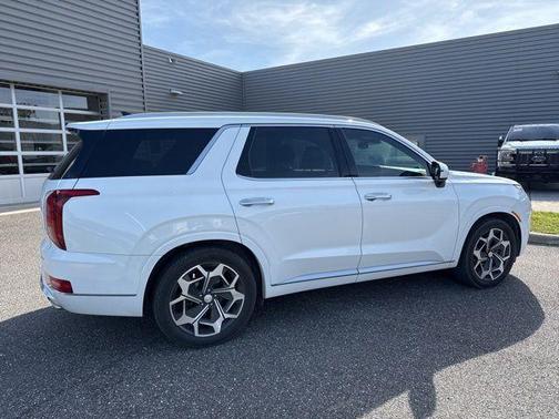 Hyper White 2021 Hyundai PALISADE Calligraphy
