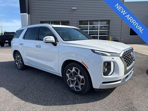 Hyper White 2021 Hyundai PALISADE Calligraphy