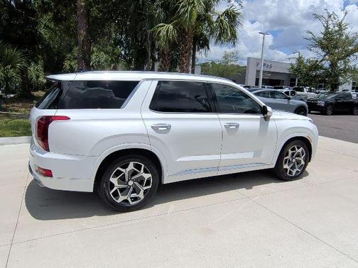 Hyper White 2021 Hyundai PALISADE Calligraphy