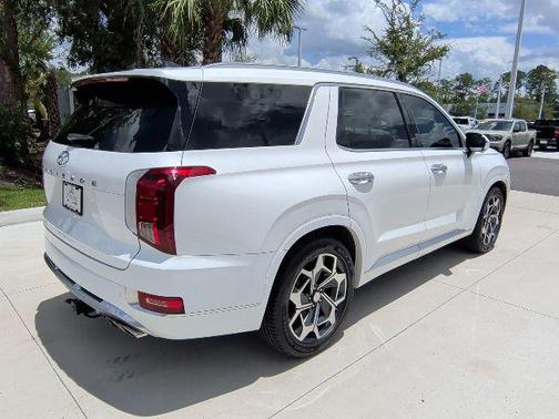 Hyper White 2021 Hyundai PALISADE Calligraphy