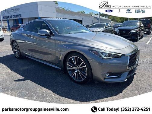 Graphite Shadow 2021 INFINITI Q60 3.0T LUXE