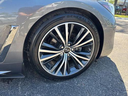 Graphite Shadow 2021 INFINITI Q60 3.0T LUXE