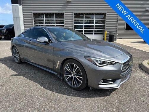 Graphite Shadow 2021 INFINITI Q60 3.0T LUXE