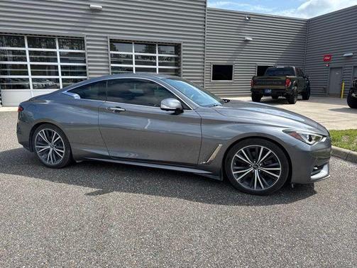 Graphite Shadow 2021 INFINITI Q60 3.0T LUXE