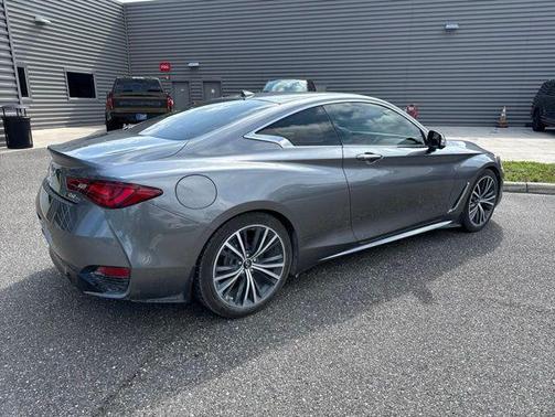 Graphite Shadow 2021 INFINITI Q60 3.0T LUXE