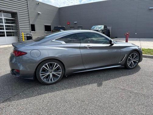 Graphite Shadow 2021 INFINITI Q60 3.0T LUXE