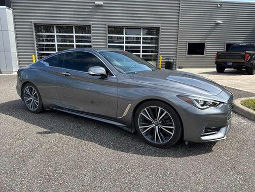 Graphite Shadow 2021 INFINITI Q60 3.0T LUXE