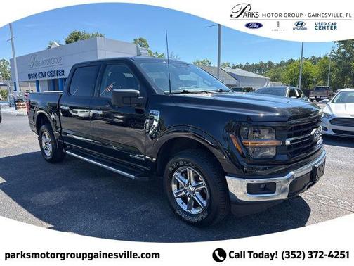 Agate Black Metallic 2024 Ford F-150 XLT