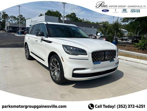 Pristine White Metallic Tri-Coat 2023 Lincoln Aviator Grand Touring AWD