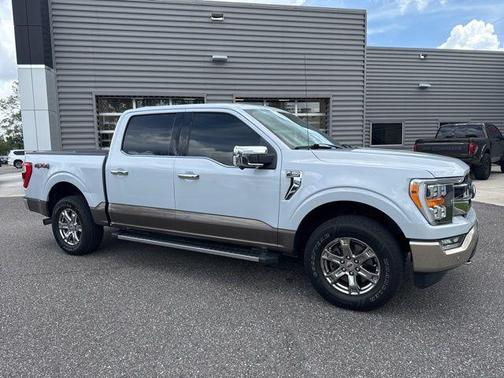 Space White Metallic 2021 Ford F-150 Lariat