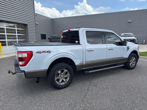 Space White Metallic 2021 Ford F-150 Lariat