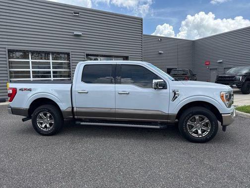 Space White Metallic 2021 Ford F-150 Lariat