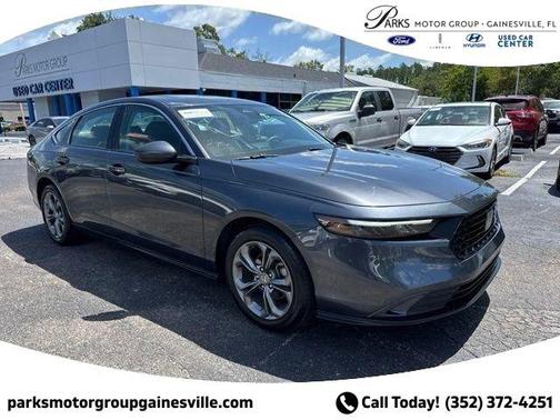 Canyon River Blue Metallic 2024 Honda Accord EX