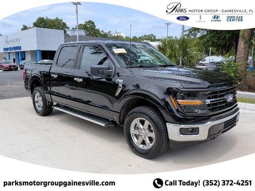 Agate Black Metallic 2025 Ford F-150 XLT