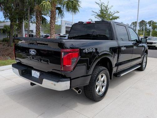 Agate Black Metallic 2025 Ford F-150 XLT