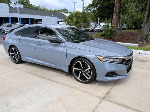 Lunar Silver Metallic 2021 Honda Accord Sport 2.0T