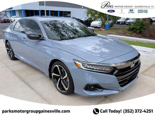 Lunar Silver Metallic 2021 Honda Accord Sport 2.0T