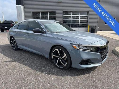 Lunar Silver Metallic 2021 Honda Accord Sport 2.0T