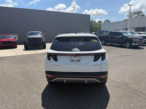 Quartz White 2022 Hyundai TUCSON Hybrid Limited