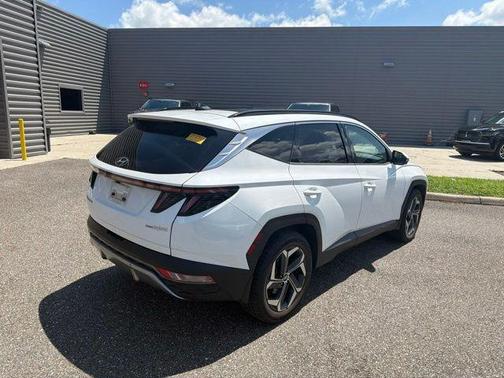 Quartz White 2022 Hyundai TUCSON Hybrid Limited