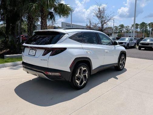 Quartz White 2022 Hyundai TUCSON Hybrid Limited