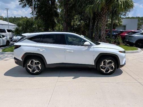 Quartz White 2022 Hyundai TUCSON Hybrid Limited