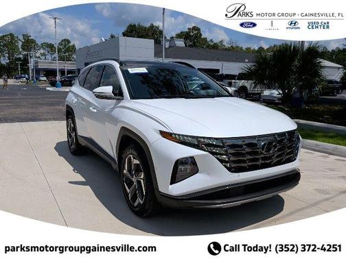 Quartz White 2022 Hyundai TUCSON Hybrid Limited