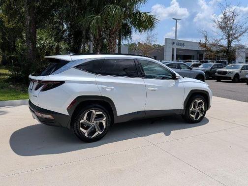 Quartz White 2022 Hyundai TUCSON Hybrid Limited