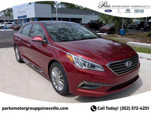 Venetian Red 2015 Hyundai SONATA Limited
