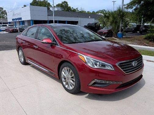 Venetian Red 2015 Hyundai SONATA Limited