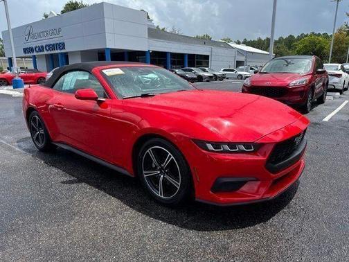 Red 2024 Ford Mustang EcoBoost Premium